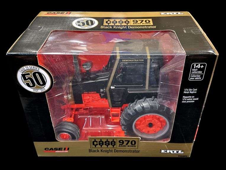 ERTL Case IH 970 Agri King Black Knight Demonstrator Tractor image