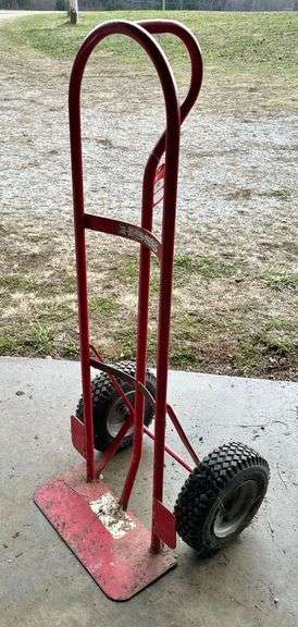 Hoss Rubber Tired Hand Truck image