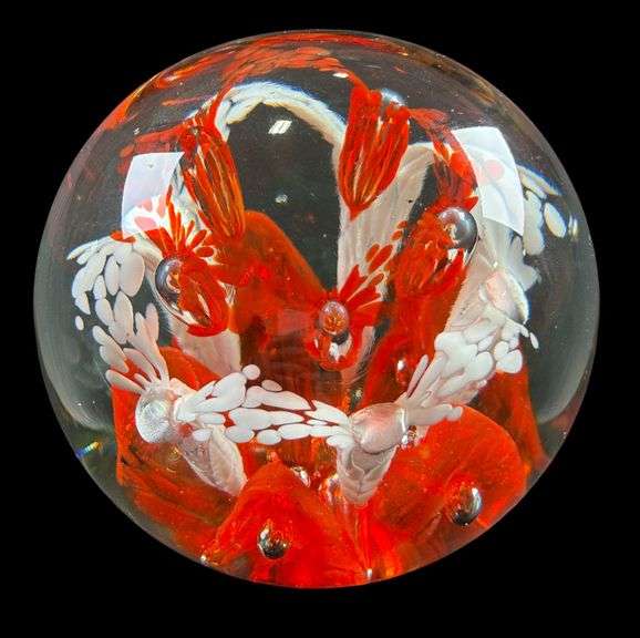Zimmerman Art Glass Paperweight image