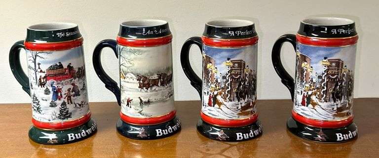 Budweiser Beer Steins image