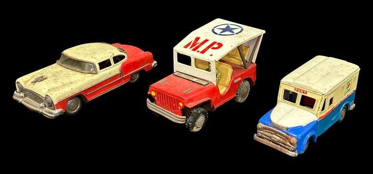 Vintage Tin Metal Toys image