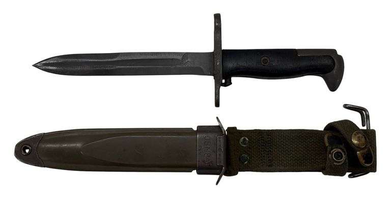 U.S. M8A1 Bayonet with Scabbard image