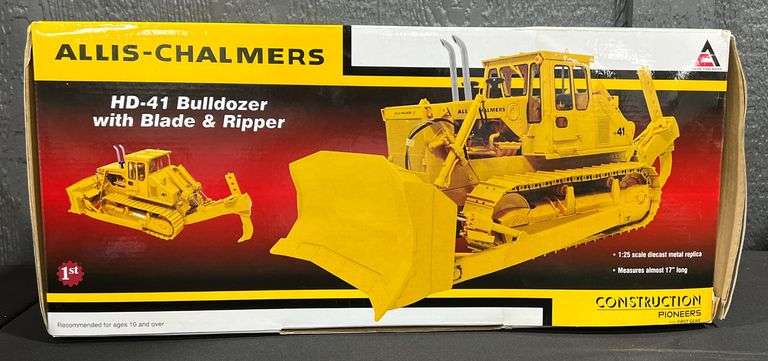 First Gear Construction Pioneers Allis-Chalmers HD-41 Bulldozer with Blade & Ripper image