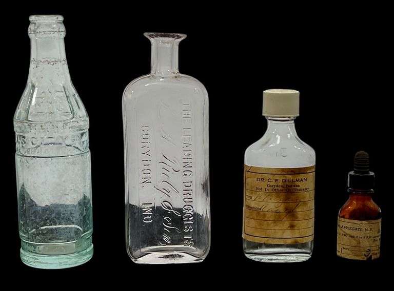 L.A. Riely, Dr. Dillman, Dr. Applegate Corydon, IN Bottles image