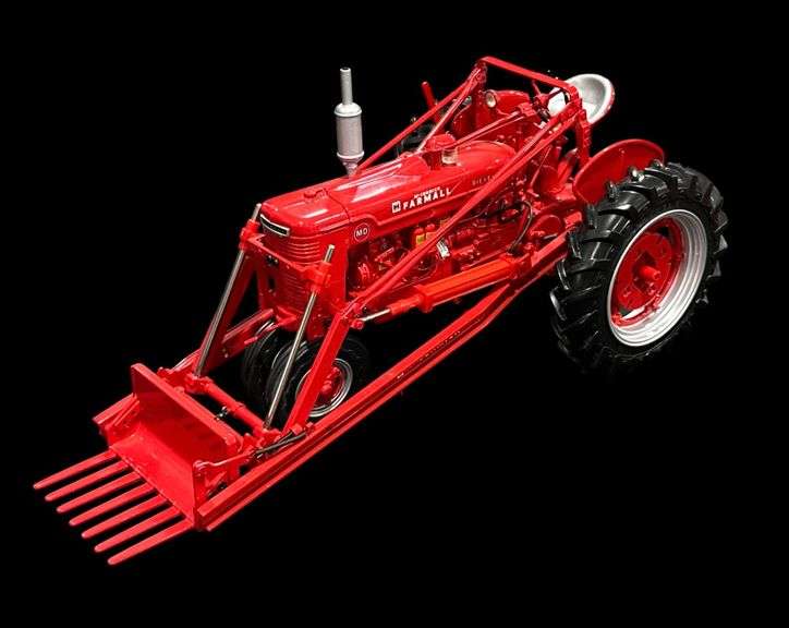 ERTL Precision Series McCormick Farmall MD Tractor with Loader- 1997 Edition image