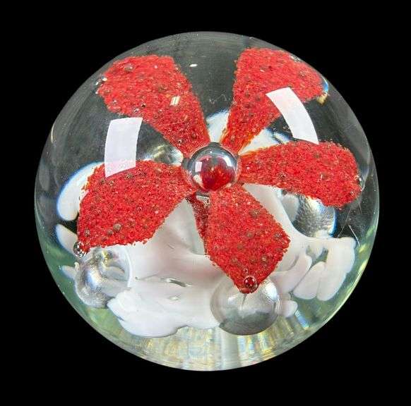 Zimmerman Art Glass Paperweight image