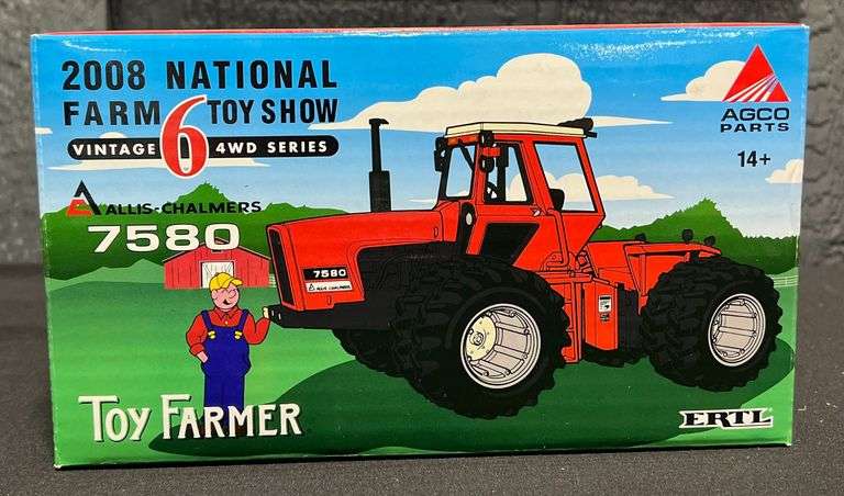 ERTL Allis-Chalmers 7580 Tractor 2008 National Farm Show Edition image
