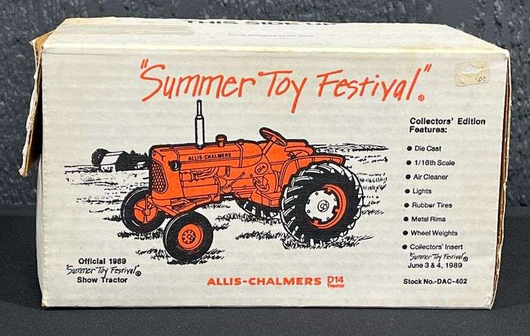 Allis-Chalmers D14 Tractor - 1989 "Summer Toy Festival" Show Tractor image