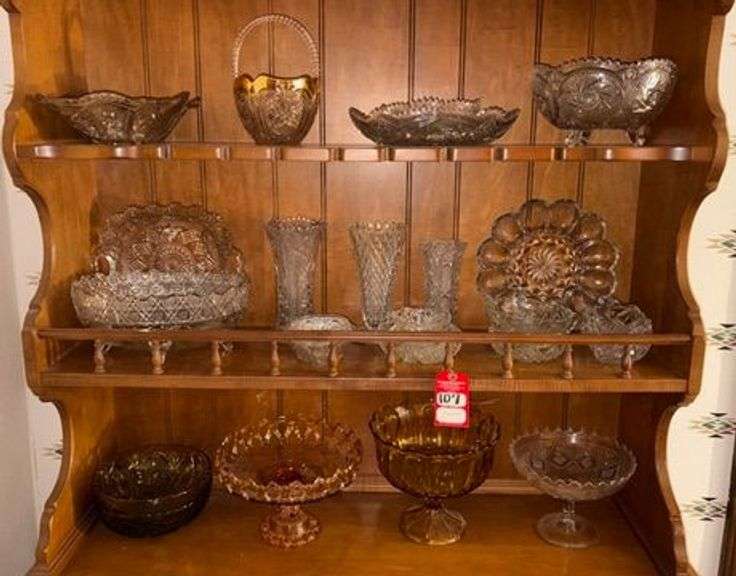 Vintage Pressed Glass Collection image