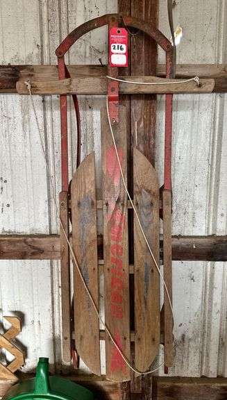 American Child's Snow Sled image