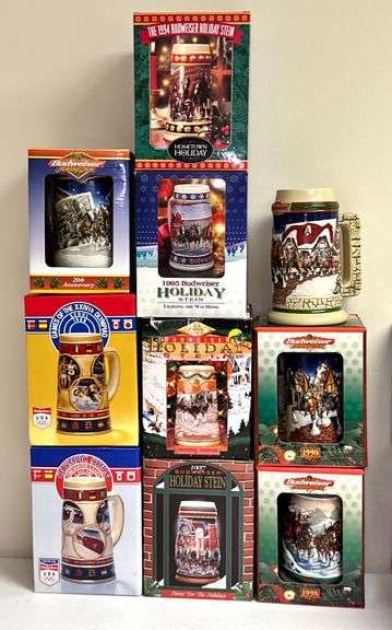 Budweiser Beer Steins image