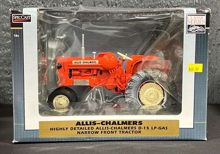 Spec Cast Allis-Chalmers D15 LP-Gas Narrow Front Tractor - 2011 Louisville Farm Show image