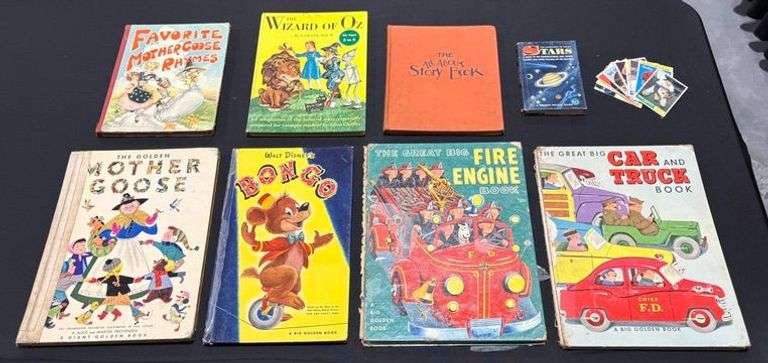 Vintage Books & Baseball Cards image