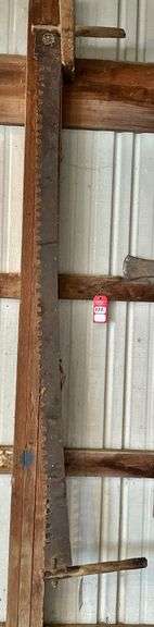 Vintage 2-Man Crosscut Saw image