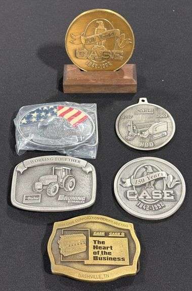 Case & Case IH Belt Buckles & Medallions image