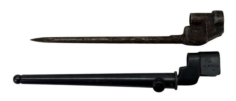 British No 4 MK II Spike Bayonet & Uknown Spike Bayonet image