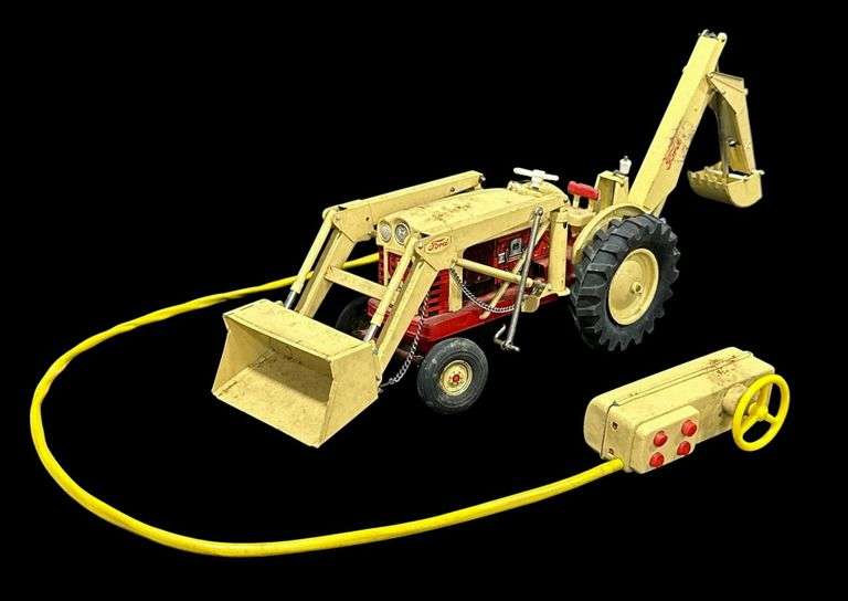 Vintage Ford 4040 Industrial Battery Operated Toy Tractor image