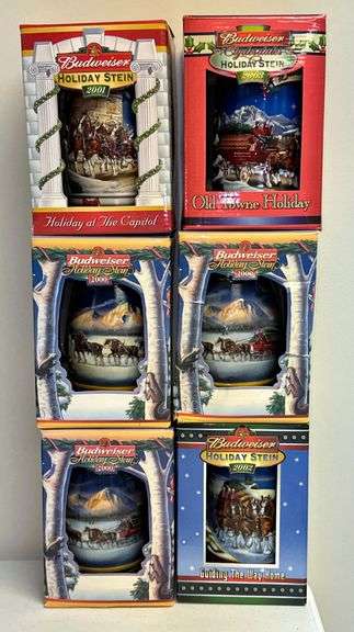 Budweiser Beer Steins image