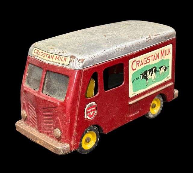 Vintage Cragstan Milk Toy Delivery Van image