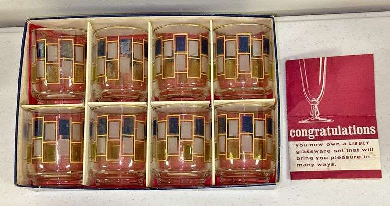 Vintage Libbey Hostess Set image