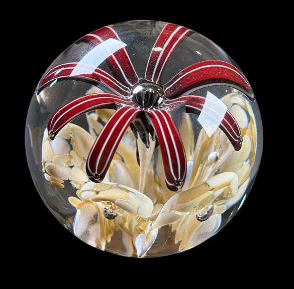 Zimmerman Art Glass Paperweight image