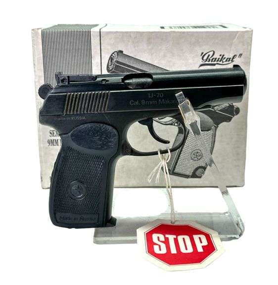 Baikal Russian Makarov IJ-70  9mm Pistol image