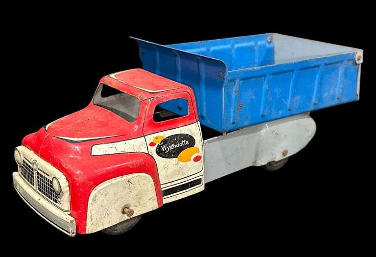 Vintage Wyandotte Tin Metal Dump Truck image
