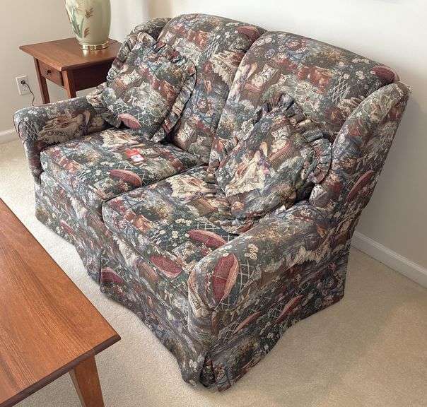 Floral Loveseat image