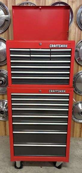 Craftsman 18-Drawer 2-Piece Roll Around Tool Chest