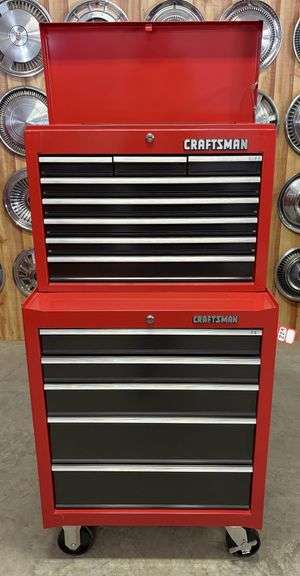 Craftsman 12-Drawer 2-Piece Roll Around Tool Chest