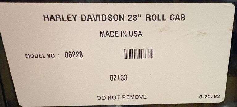 Craftsman "Harley-Davidson" 7-Drawer Roll Around Tool Chest