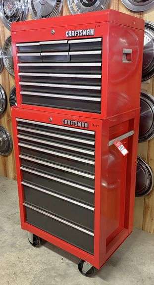 Craftsman 18-Drawer 2-Piece Roll Around Tool Chest