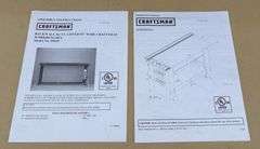 Craftsman Roll Around Work Bench with Drawers