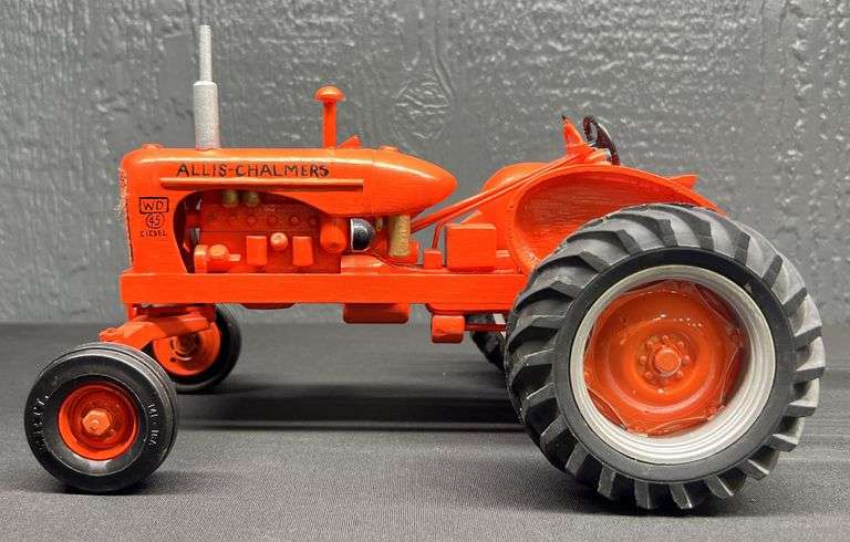 Allis-Chalmers WD45 Diesel Wooden Tractor Built by Daniel Gubbels