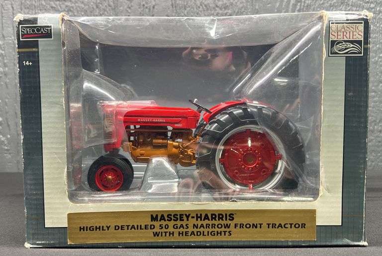 Spec-cast Massey-Harris 50 & ERTL Massey-Ferguson 135 Tractors