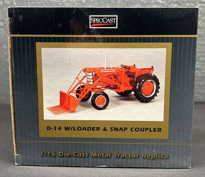 Spec - Cast Allis-Chalmers D-14 Tractor with Loader - 2011 World Pork Expo Edition
