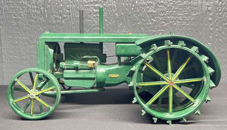 Allis-Chalmers 2035 Wooden Tractor Built by Daniel Gubbels