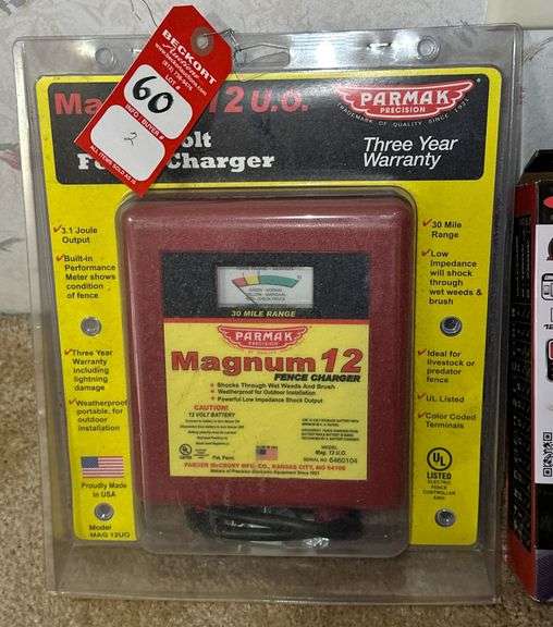 Magnum 12 12V Fence Charger & Schumacher Power Converter