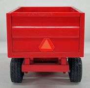 Versatile 256 Tractor, ERTL Vermer Round Baler, ERTL Anhydrous Ammonia Tank & Dump Bed Trailer