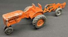 Early Allis-Chalmers C Tractor with 2x Pull Type Plow