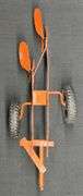 Early Allis-Chalmers C Tractor with 2x Pull Type Plow