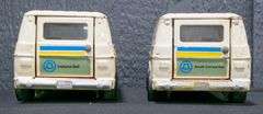 ERTL Indiana Bell Service Vans