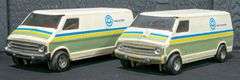 ERTL Indiana Bell Service Vans