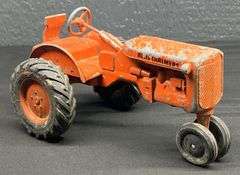 Early Allis-Chalmers C Tractor with 2x Pull Type Plow