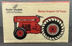 Spec-cast Massey-Harris 50 & ERTL Massey-Ferguson 135 Tractors