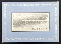 ERTL Allis-Chalmers 8070 Tractor- 1992 National Farm Toy Edition