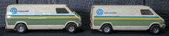 ERTL Indiana Bell Service Vans