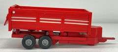Versatile 256 Tractor, ERTL Vermer Round Baler, ERTL Anhydrous Ammonia Tank & Dump Bed Trailer