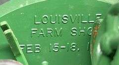 Allis-Chalmers 10-18 Tractor - Louisville Farm Show Edition