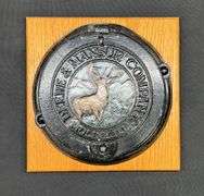 Early Deere & Mansur Co. Cast Iron Seed Corn Lid